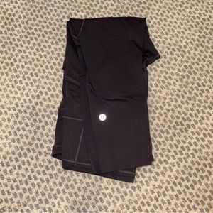 Lululemon Gray Fast and Free 19” Leggings Size 6